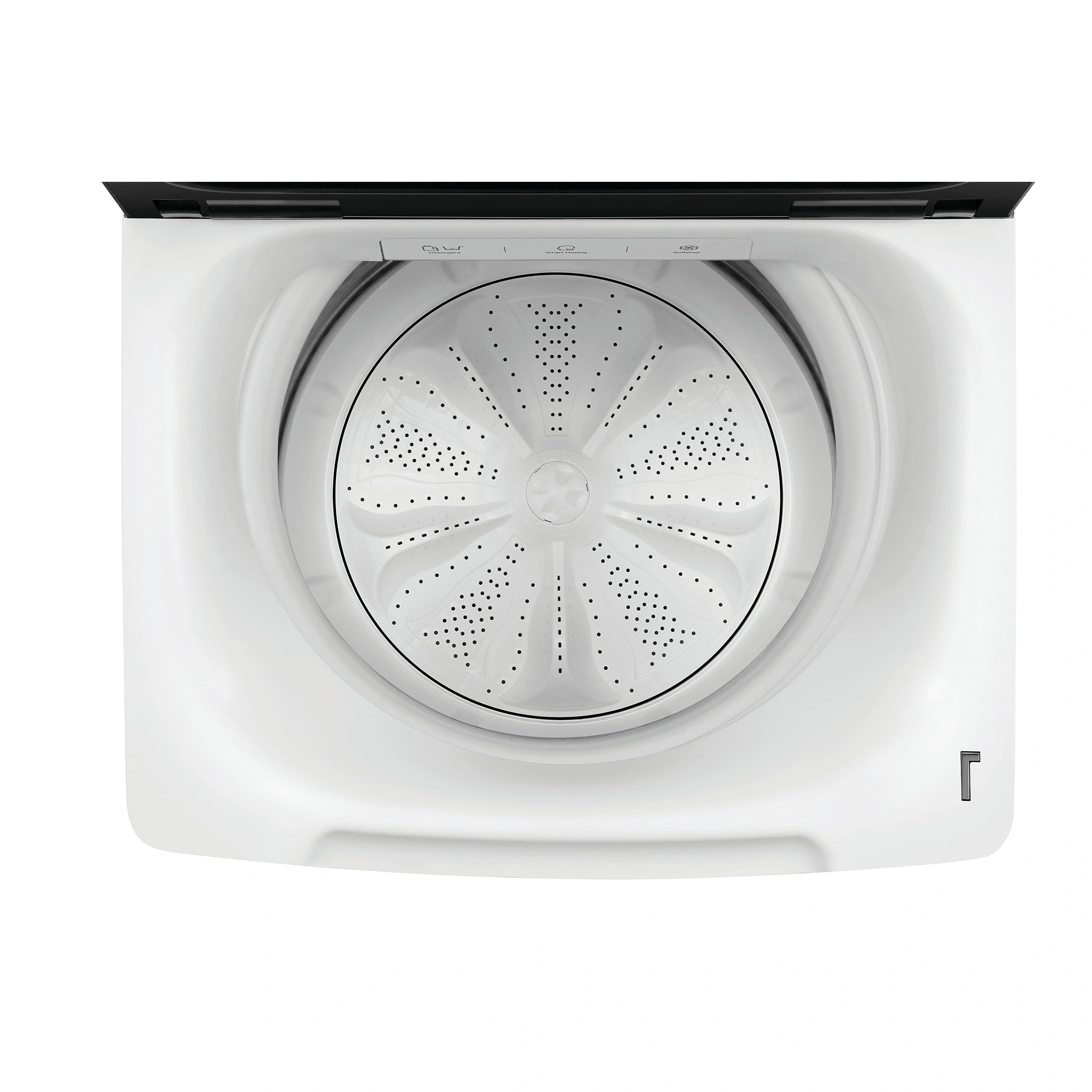 Haier 12kg Top Load Washing Machine HWT12AD1, Top View With Door Open