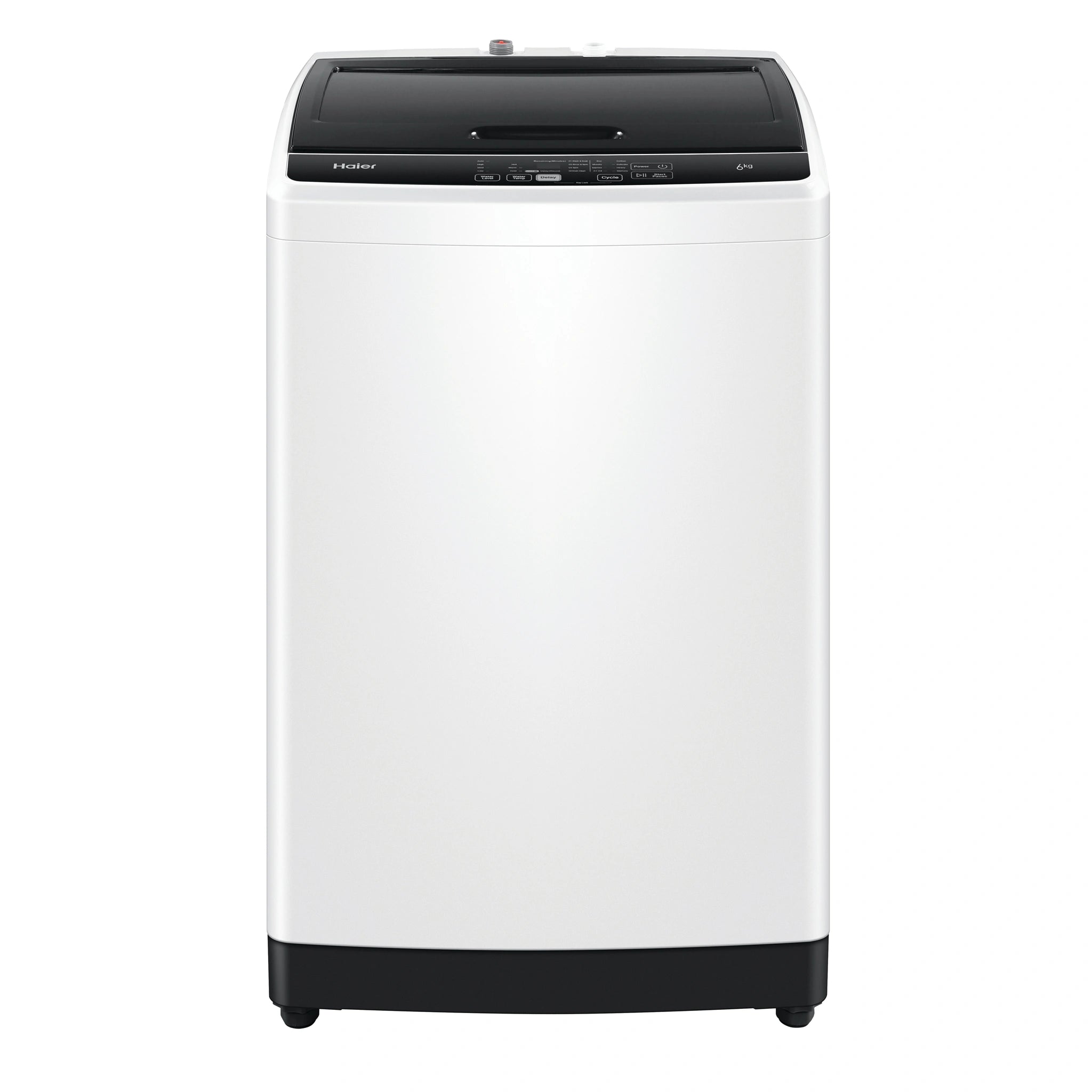 Haier 6kg Top Load Washing Machine HWT60AA1, Front View