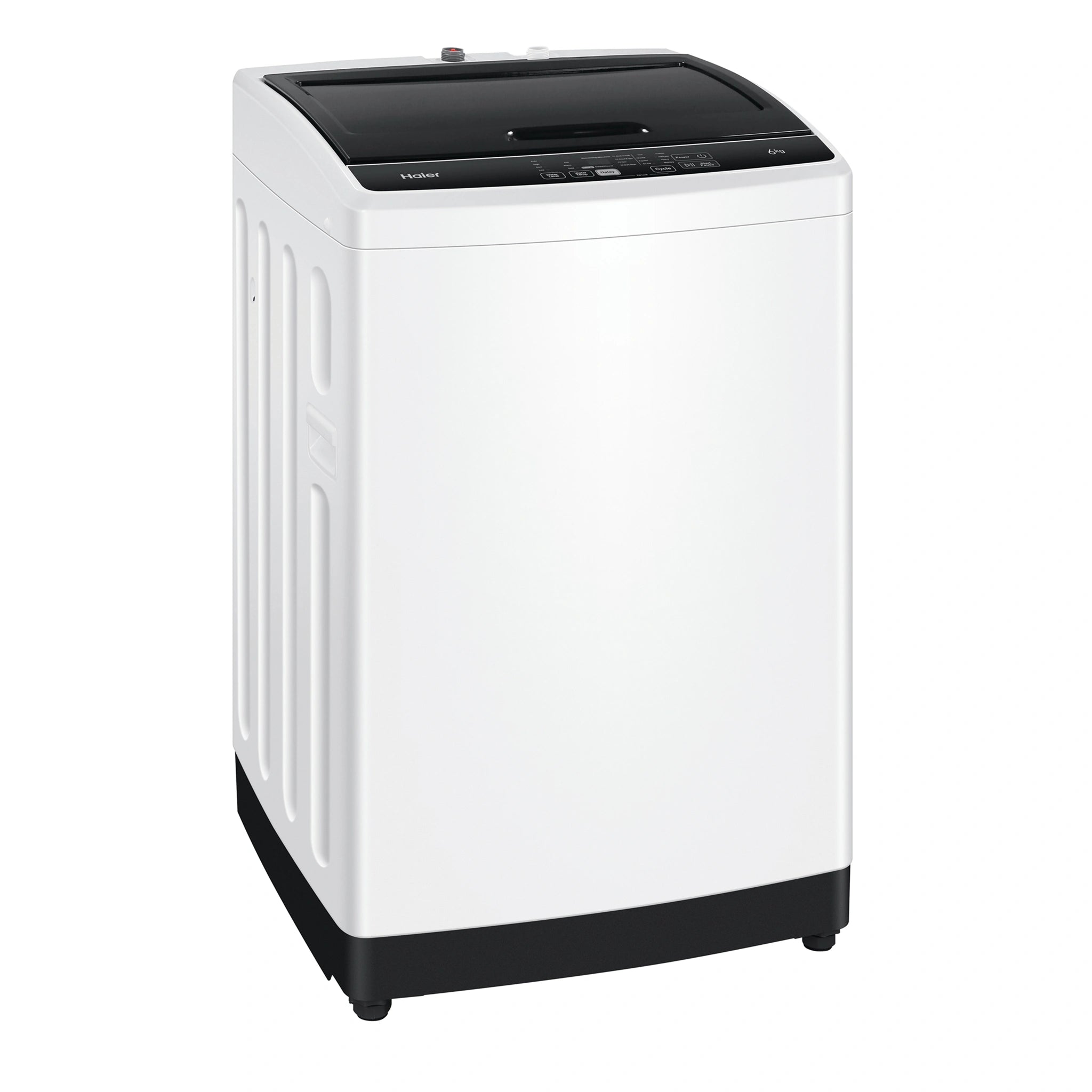 Haier 6kg Top Load Washing Machine HWT60AA1, Left Side View