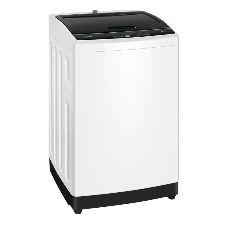 Haier 6kg Top Load Washing Machine HWT60AA1, Left Side View