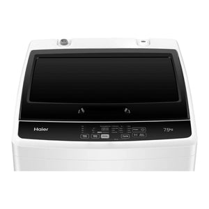 Haier 7.5kg 300 Series Top Loader Washing Machine HWT75AA1, Control Panel View