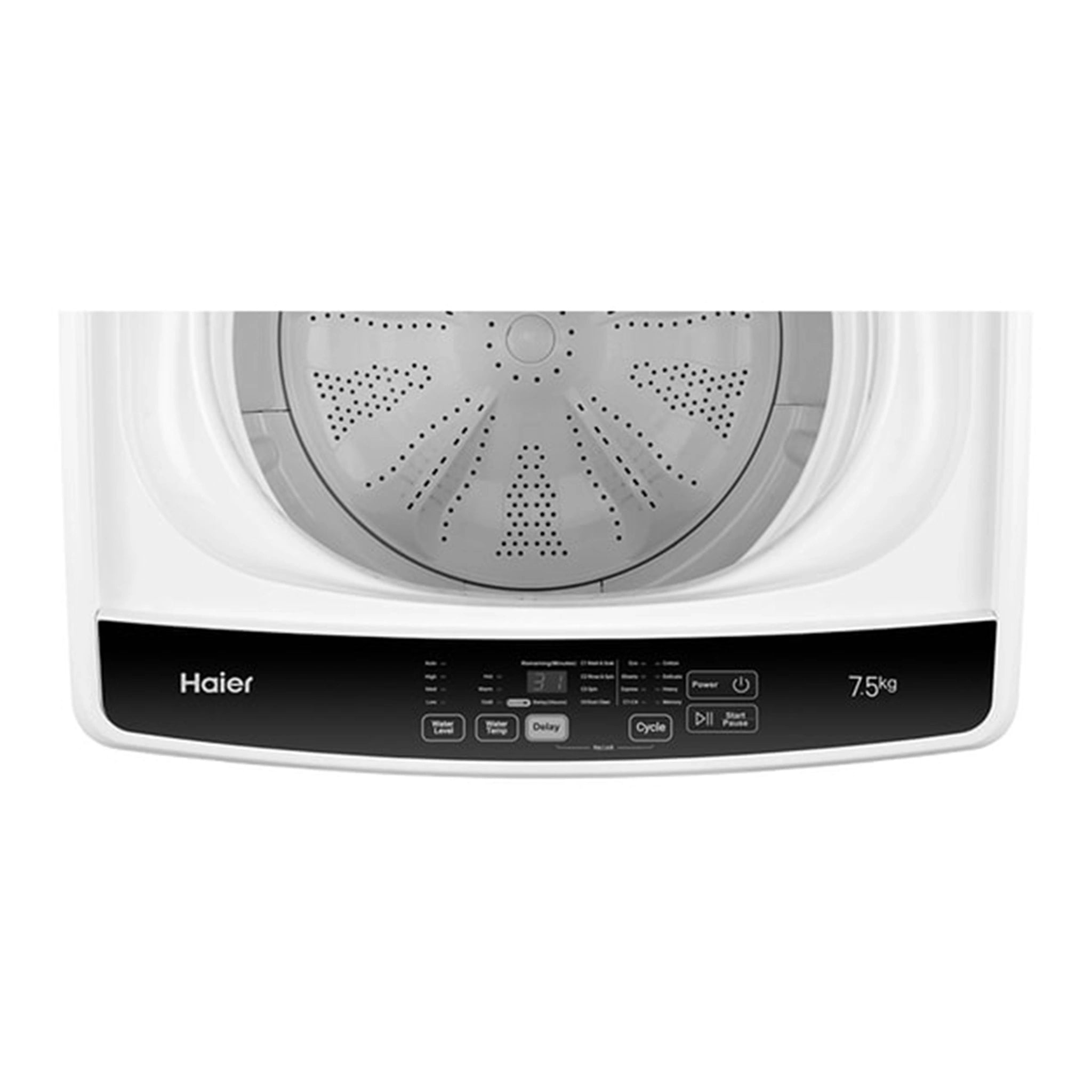 Haier HWT75AA1 7.5kg 300 Series Top Loader Washing Machine – White
