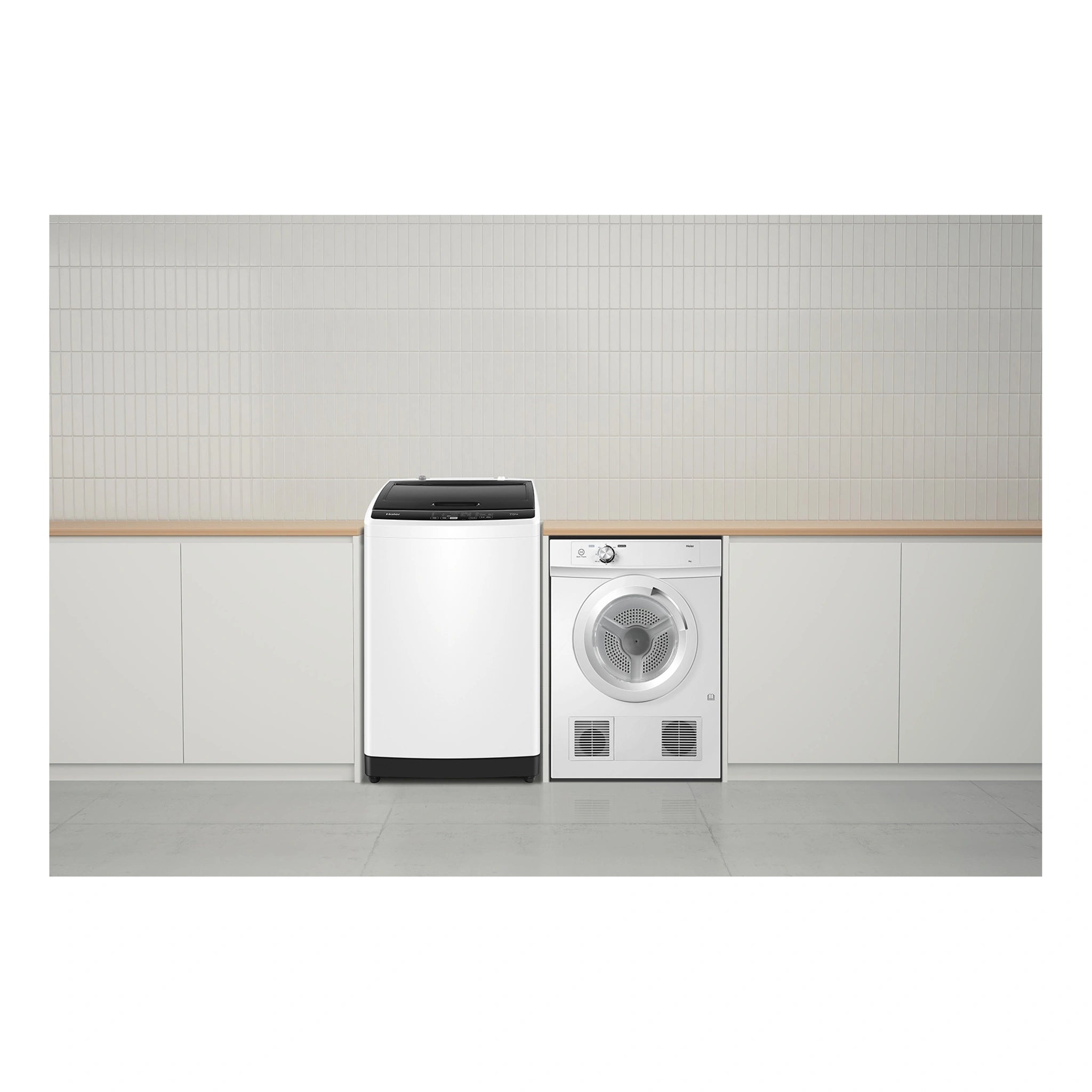 Haier HWT75AA1 7.5kg 300 Series Top Loader Washing Machine – White