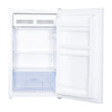 Heller HBF126 126L Bar Fridge White, Front view with door open