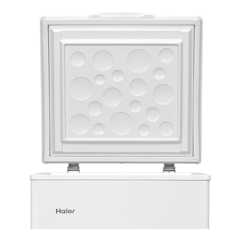 Haier 101L Chest Freezer White HCF101, Front view