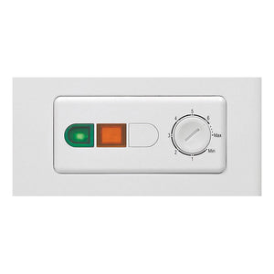 Haier 101L Chest Freezer White HCF101, Temperature panel perspective view