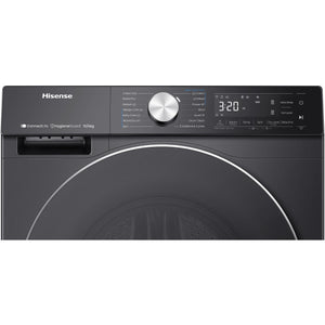 Hisense 10kg-6kg Series 7 Washer Dryer Combo HCF7S1014B, Control Panel View