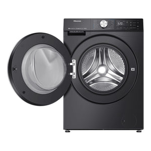 Hisense 10kg-6kg Series 7 Washer Dryer Combo HCF7S1014B, Front View Door Open