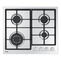 Haier 60cm Gas on Steel Cooktop HCG604WFCX3, Front View