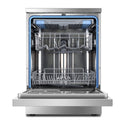 Haier HDW15G3X Freestanding Dishwasher, Front open