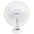 Heller HHDF30S White Desk Fan Speed Settings Tilt Adjustable
