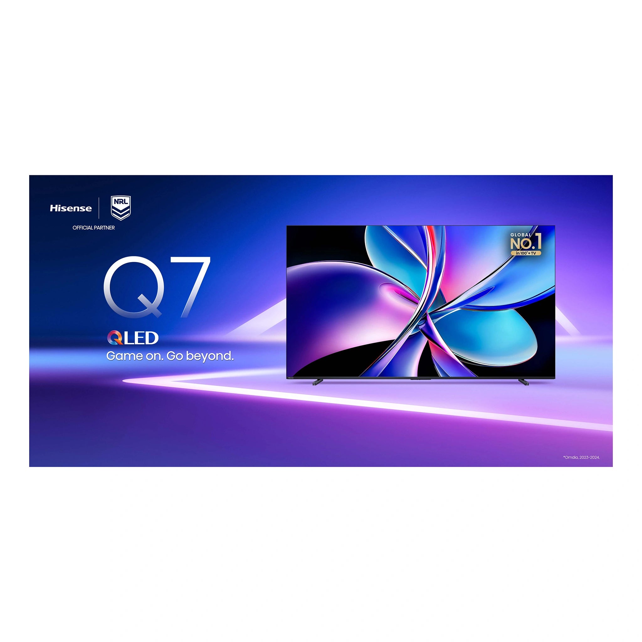 Hisense 100Q7QAU 100 Inch Q7QAU 4K QLED Smart TV