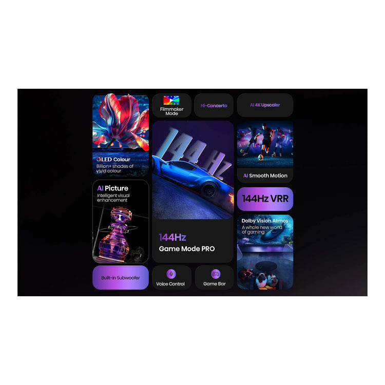 Hisense 100 Inch Q7QAU 4K QLED Smart TV 100Q7QAU, Feature 9