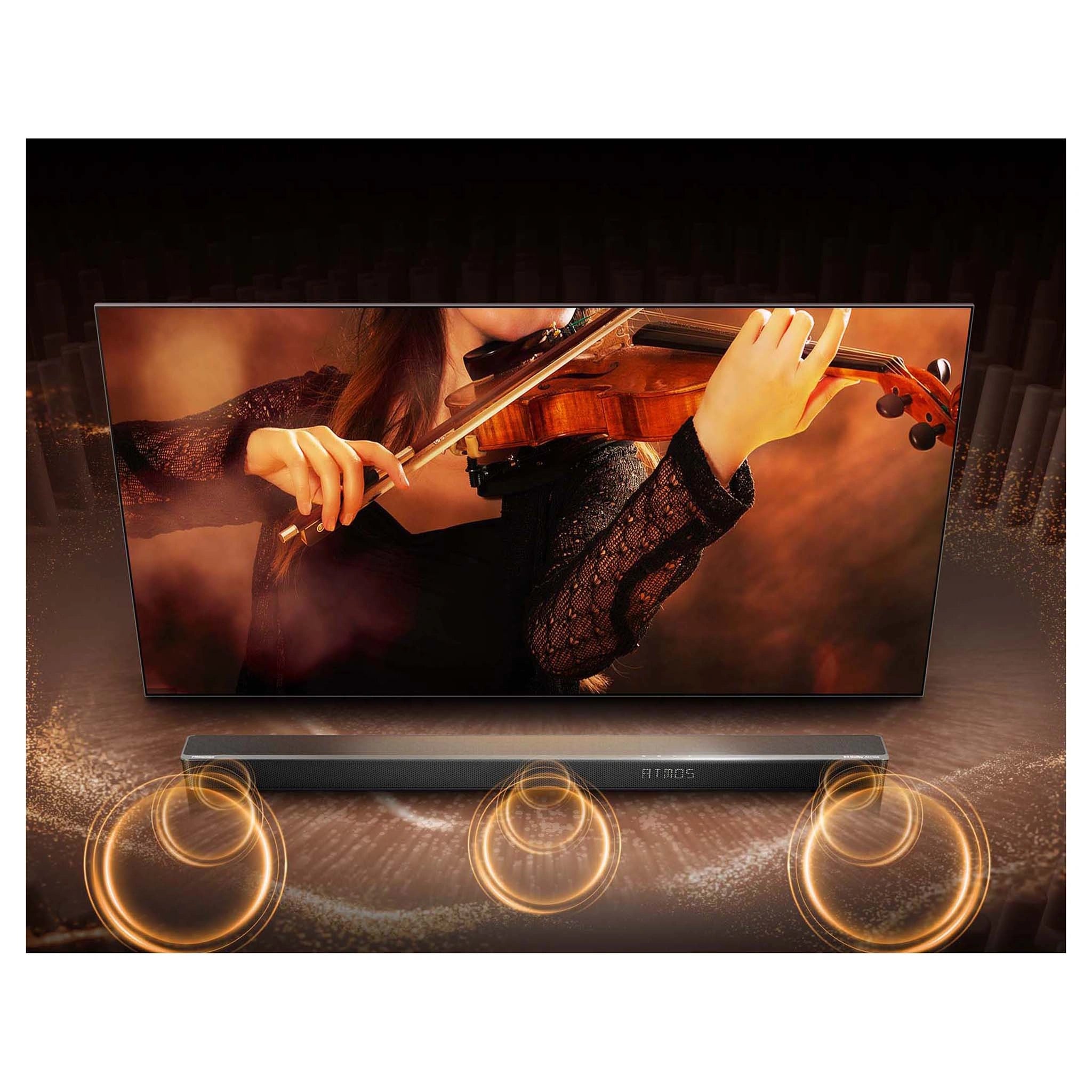 Hisense 100 Inch U6QAU PRO ULED MiniLED 4K Smart TV 100U6QAUPRO, Hi Concerto Feature