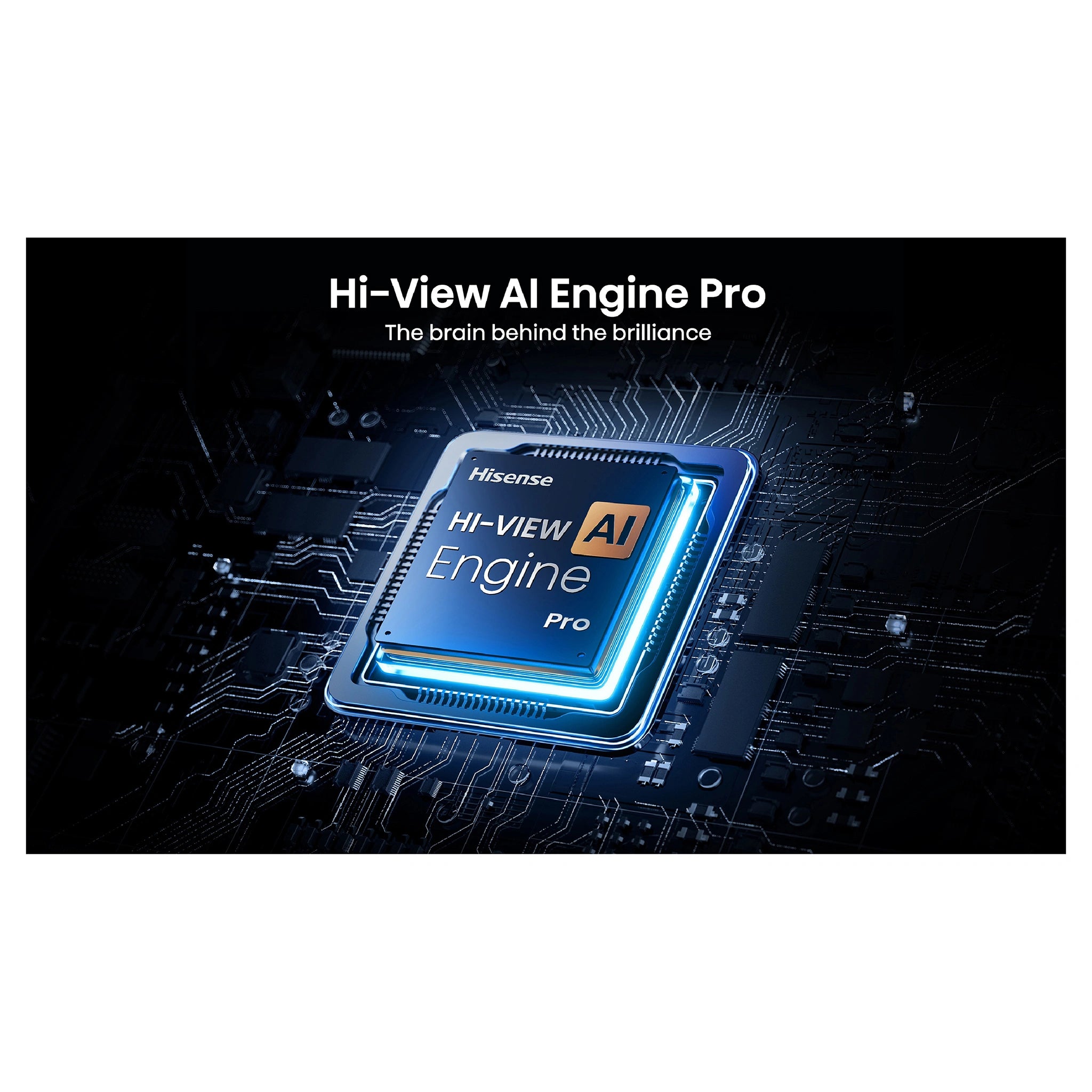 Hisense 100 Inch ULED MiniLED 165Hz 4k TV 100U6SAU, Ai Engine Pro Feature