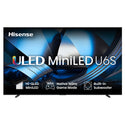 Hisense 100 Inch ULED MiniLED 165Hz 4k TV 100U6SAU, Front View