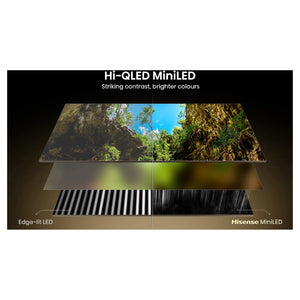 Hisense 100 Inch ULED MiniLED 165Hz 4k TV 100U6SAU, Hi QLED MiniLED Feature