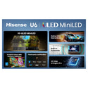 Hisense 100U6SAU 100 Inch ULED MiniLED 165Hz 4k TV