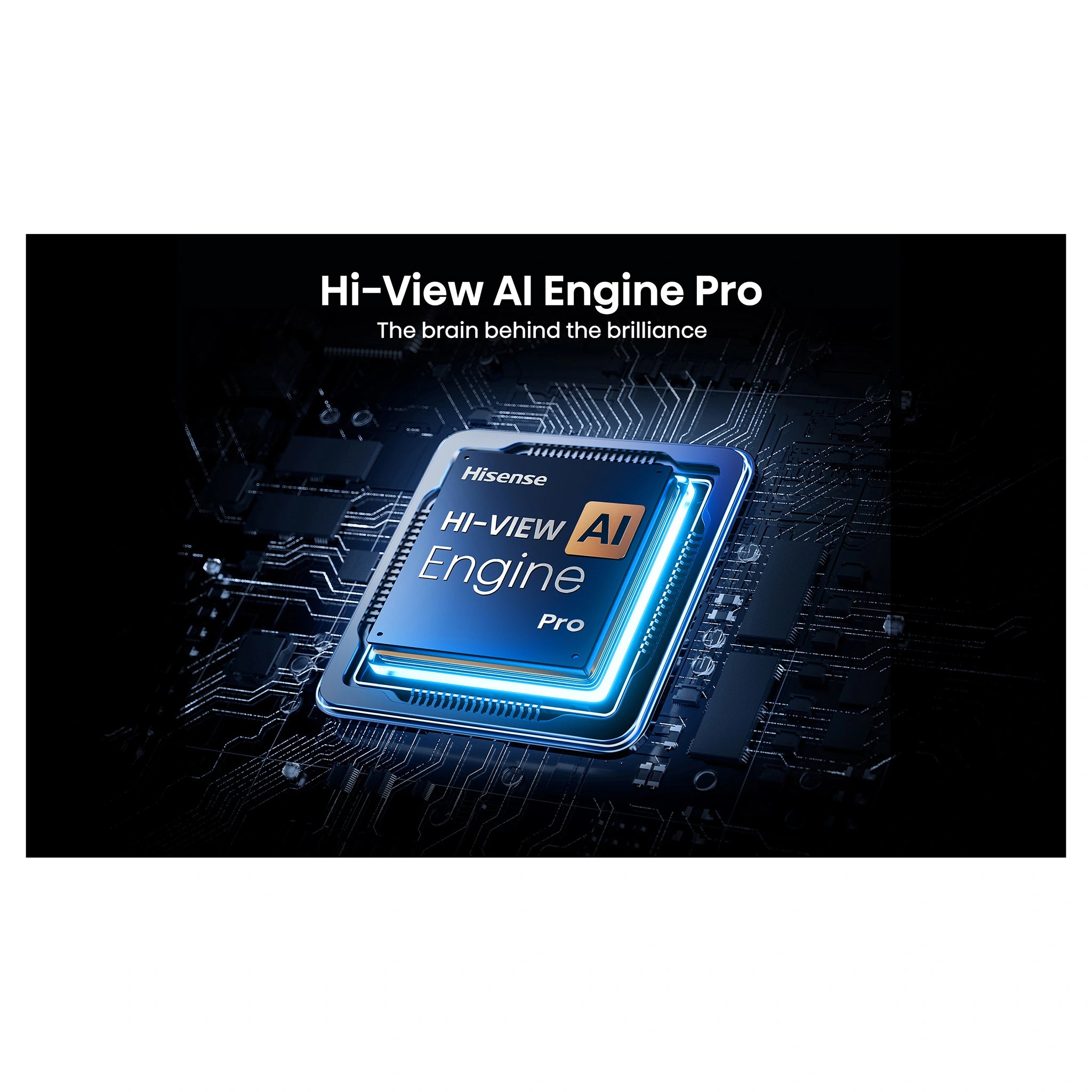 Hisense 100 Inch ULED U7SAU Hi-QLED Mini LED Pro Smart TV 100U7SAU, Hi View Ai Engine Pro Feature