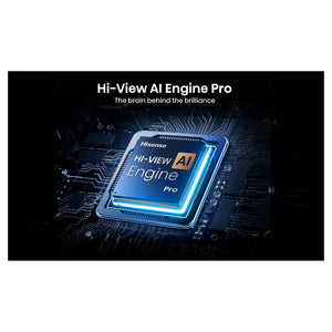 Hisense 100 Inch ULED U7SAU Hi-QLED Mini LED Pro Smart TV 100U7SAU, Hi View Ai Engine Pro Feature