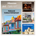 Hisense 32A4SAU 32 Inch Black A4S HD Smart QLED Television