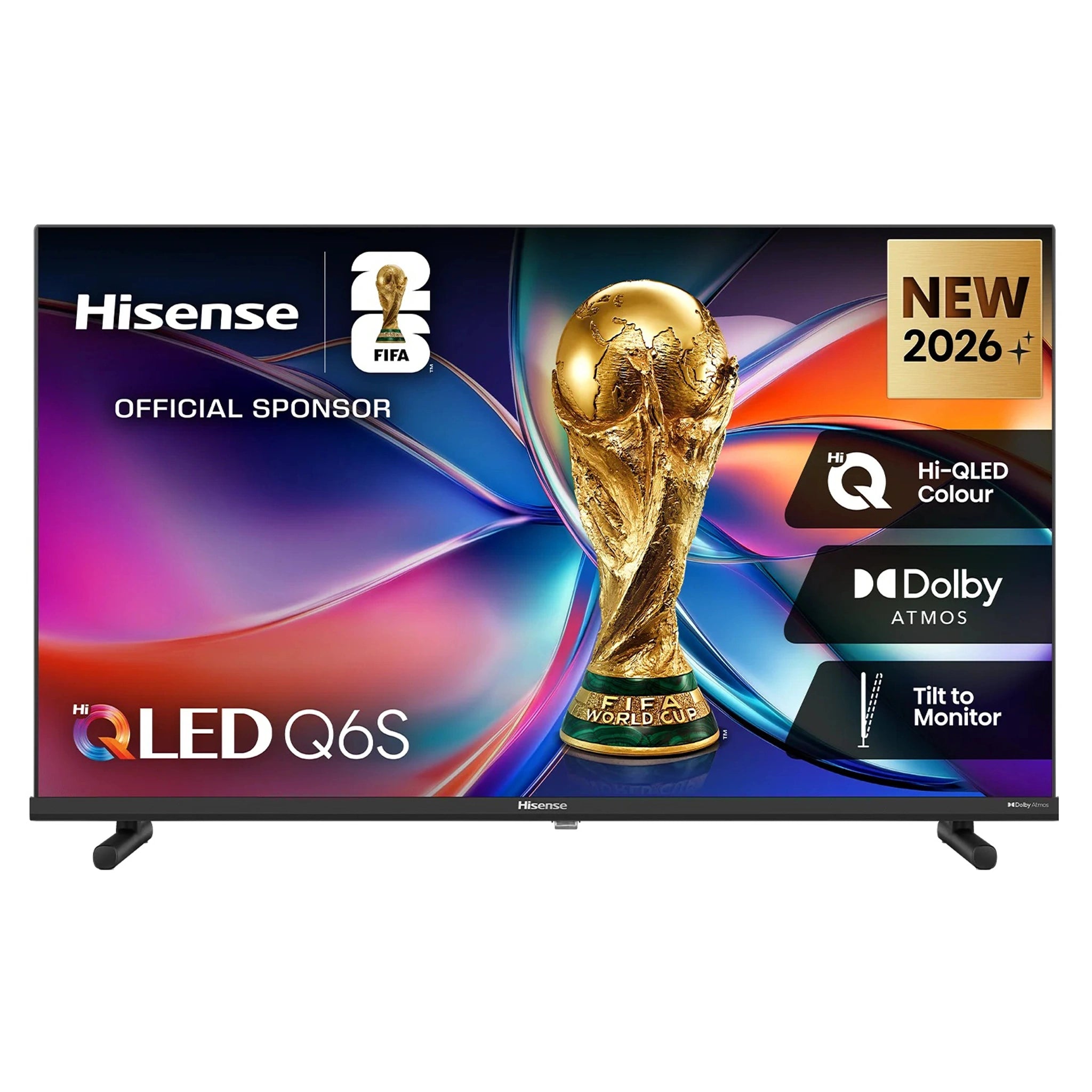 Hisense 32-Inch Q6S Full HD Hi-QLED Smart TV 32Q6SAU, Front View
