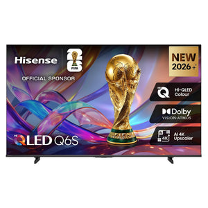 Hisense 43-Inch Q6SAU Hi-QLED 4K Smart Television 43Q6SAU, Front View