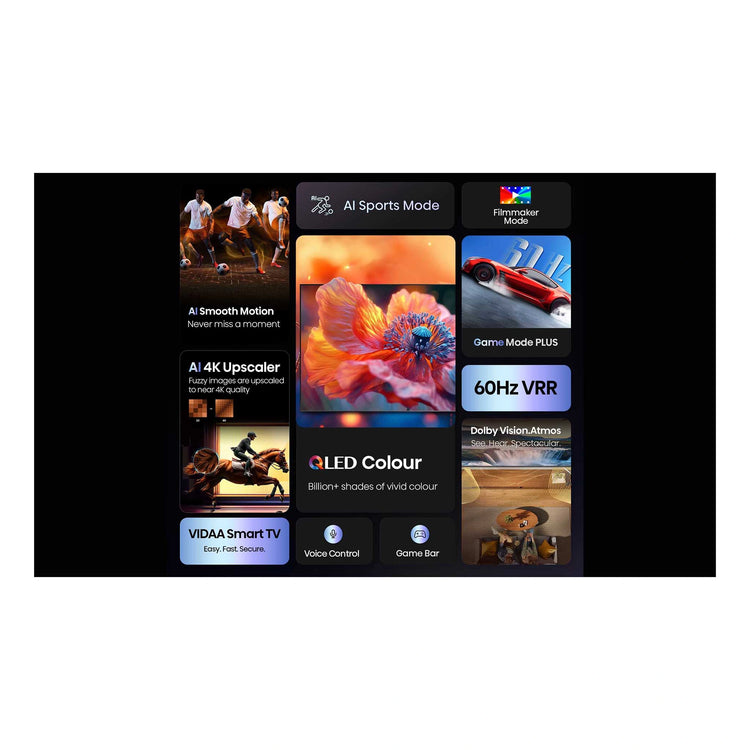 Hisense 50 Inch Q6QAU 4K Smart QLED TV 50Q6QAU, Feature 5