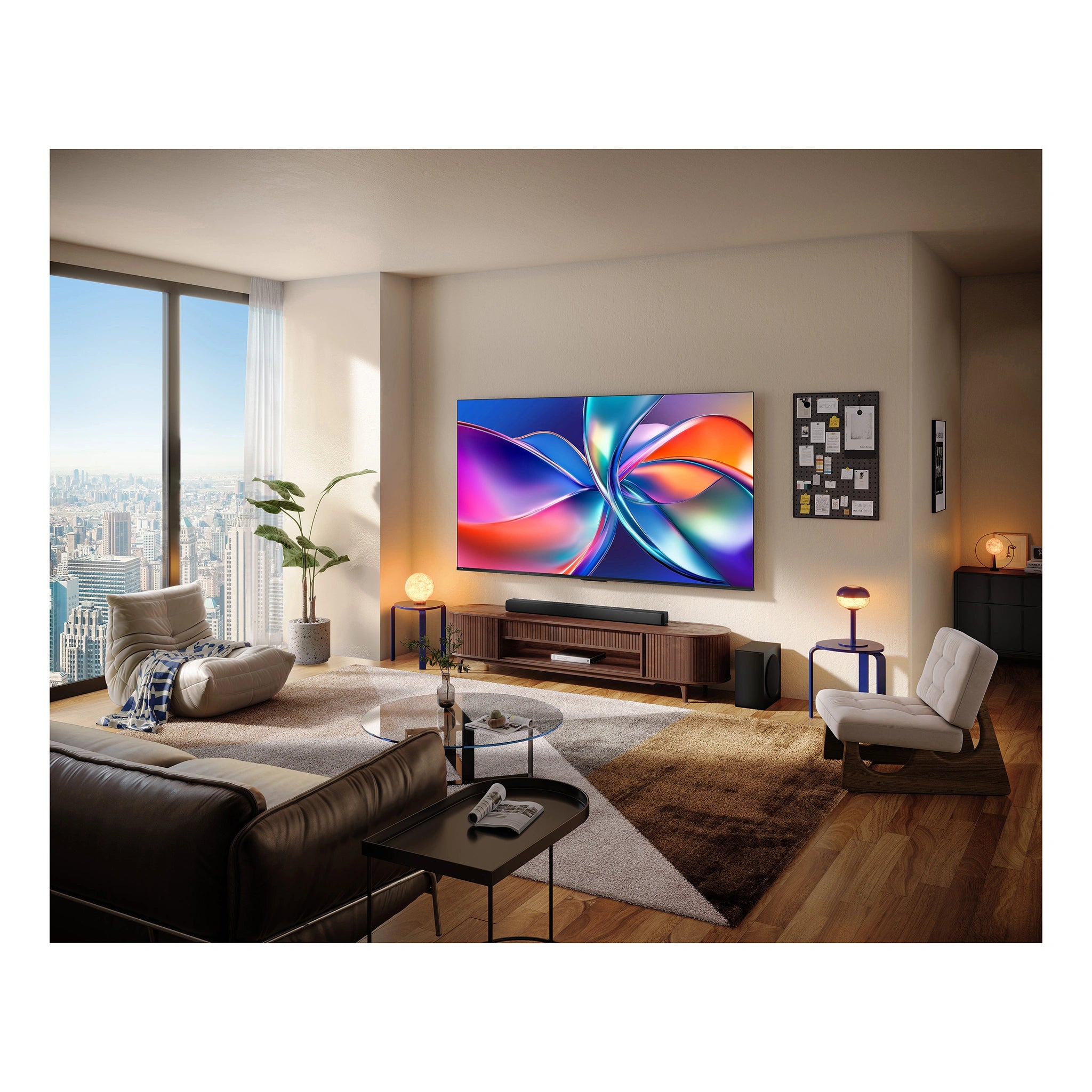Hisense 50 Inch Q6QAU 4K Smart QLED TV 50Q6QAU, Lifestyle View