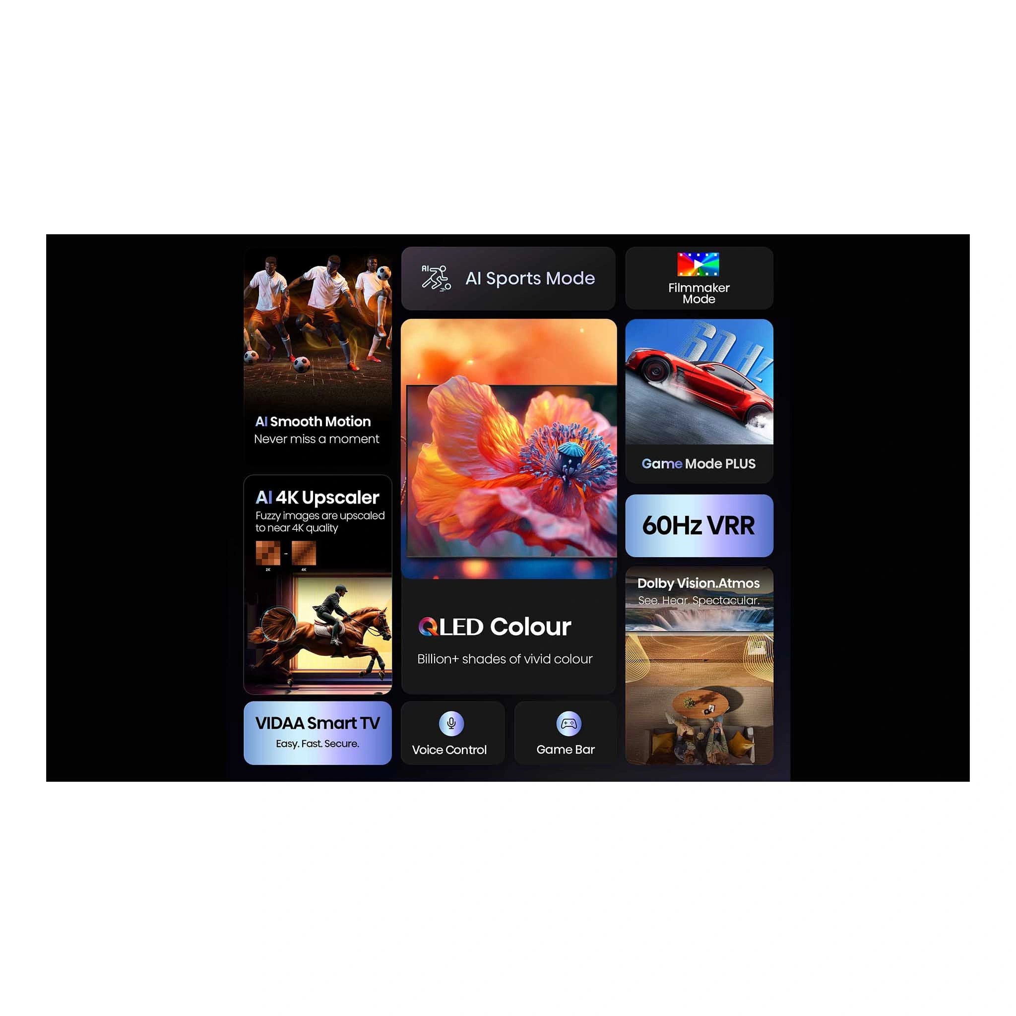 Hisense 55Q6QAU 55 Inch Q6QAU 4K QLED Smart TV