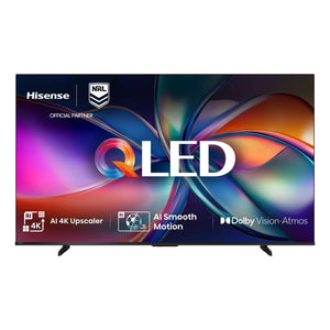 Hisense 55 Inch Q6QAU 4K QLED Smart TV 55Q6QAU, Front View