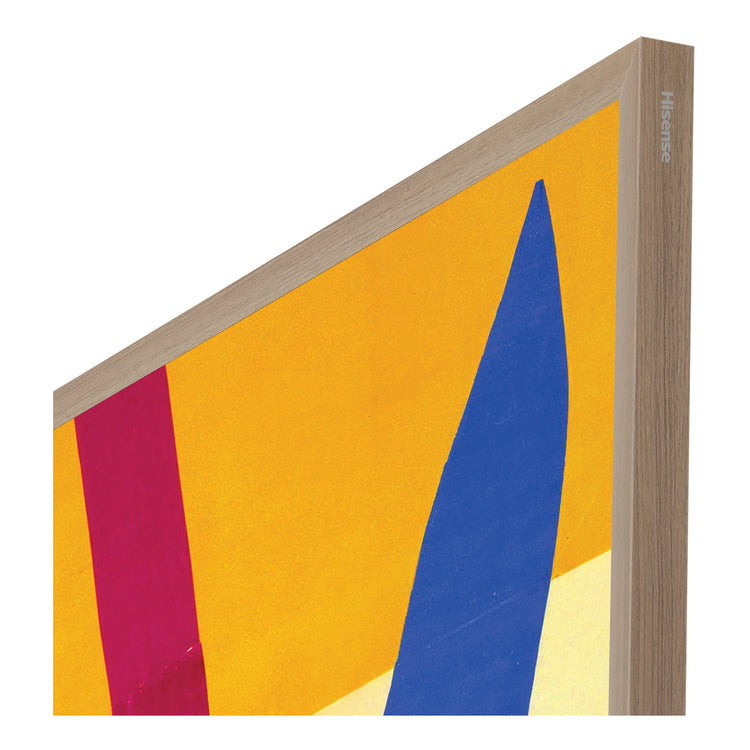 Hisense 55 Inch S7NAU Canvas 4K QLED TV 55S7NAU, Edge View