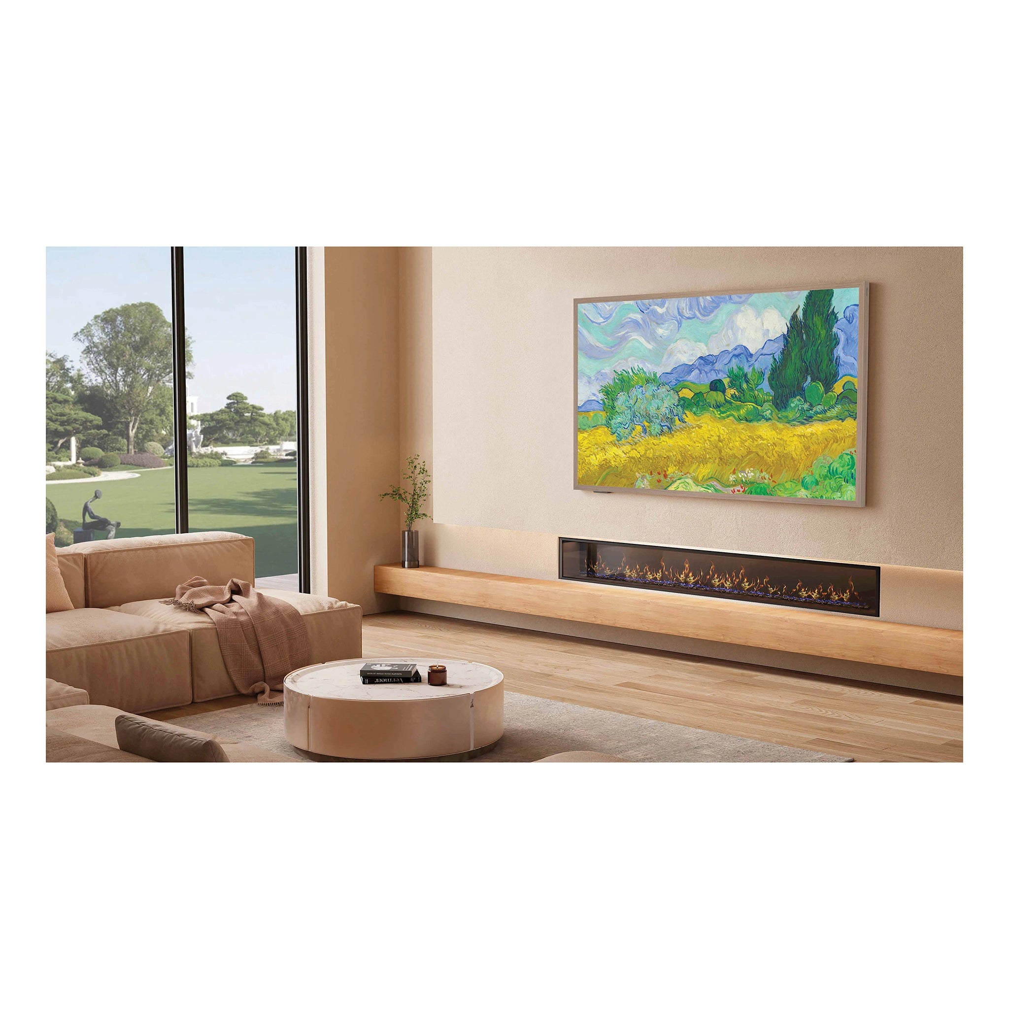 Hisense 55 Inch S7NAU Canvas 4K QLED TV 55S7NAU, Lifestyle View