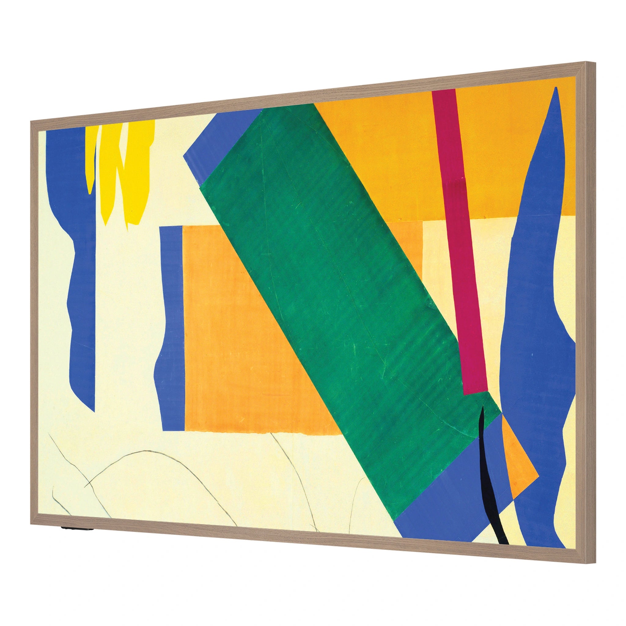 Hisense 55 Inch S7NAU Canvas 4K QLED TV 55S7NAU, Right Side View