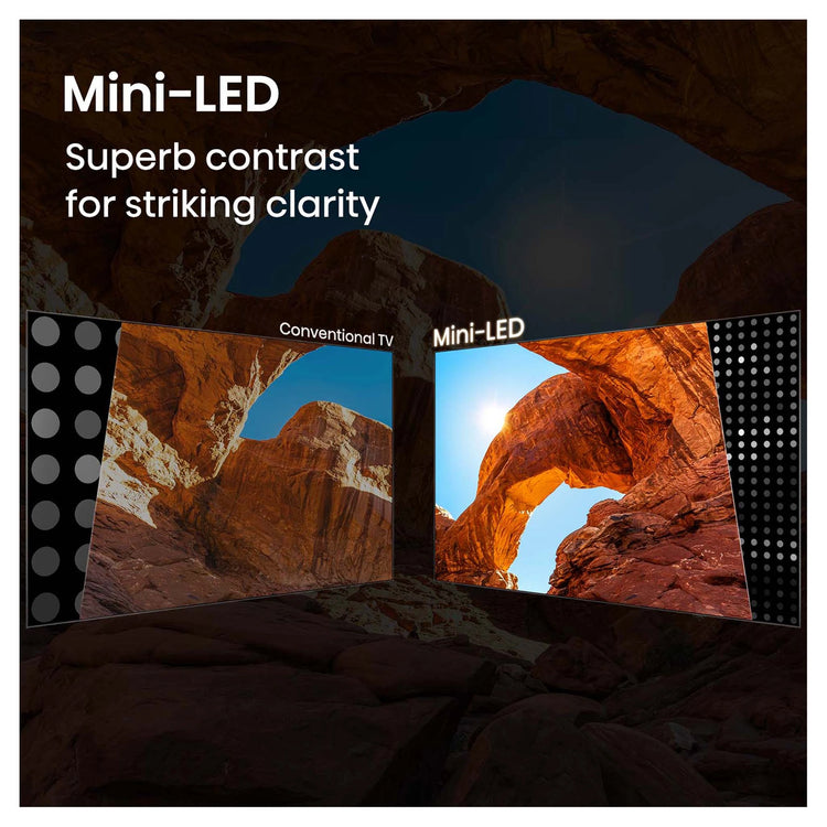 Hisense 55-Inch U6QAU PRO Mini-LED 4K QLED 144Hz Smart TV 55U6QAUPRO, Features