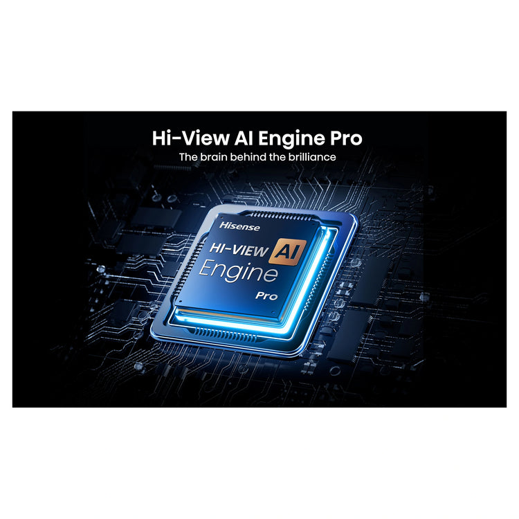 Hisense 55 Inch U7S ULED Mini-LED 165Hz 4K Smart TV 55U7SAU, Ai Engine Pro Feature