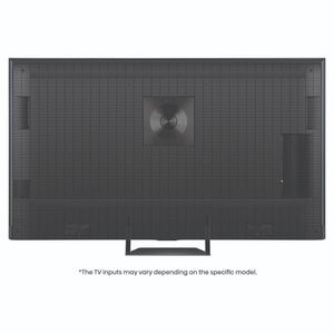 Hisense 55 Inch U7S ULED Mini-LED 165Hz 4K Smart TV 55U7SAU, Back View