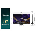 Hisense 55U7SAU 55 Inch U7S ULED Mini-LED 165Hz 4K Smart TV