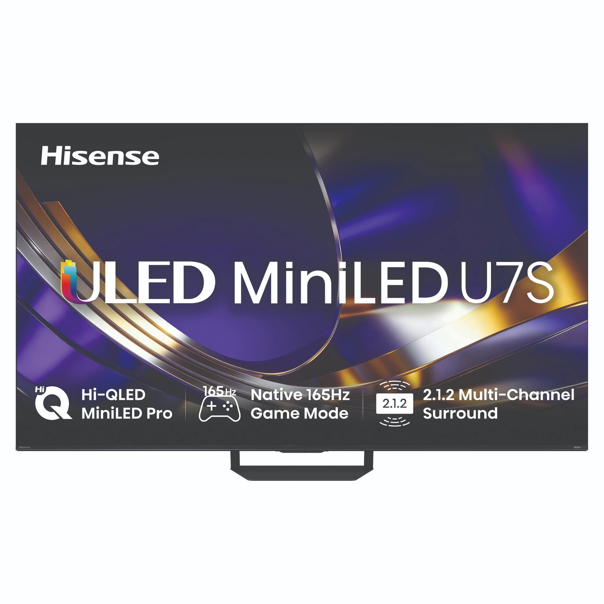 Hisense 55U7SAU 55 Inch U7S ULED Mini-LED 165Hz 4K Smart TV