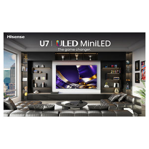 Hisense 55 Inch U7S ULED Mini-LED 165Hz 4K Smart TV 55U7SAU, Game Changer View