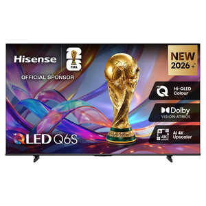 Hisense 65-Inch Q6SAU Hi-QLED 4K Smart Television 65Q6SAU, Front View