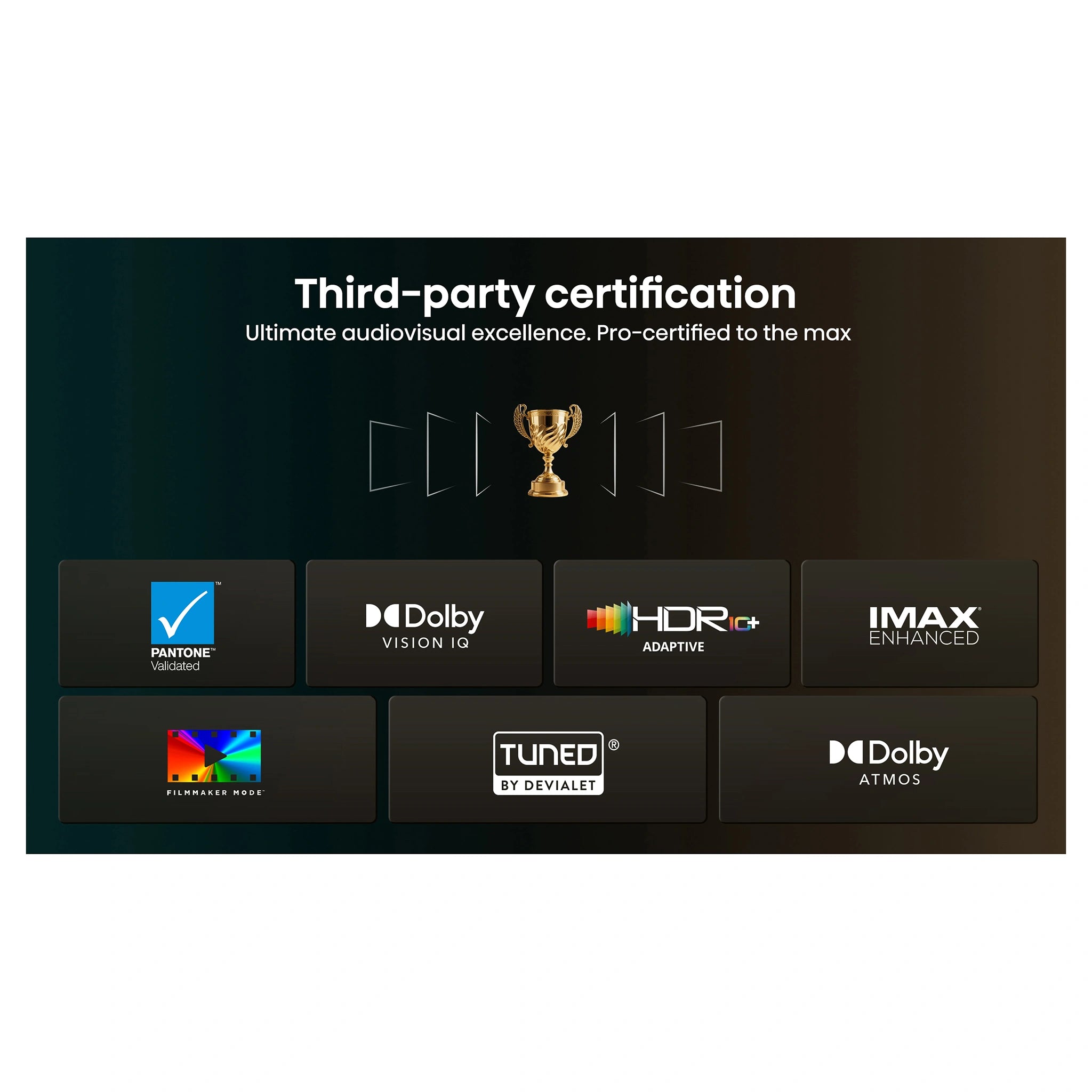 Hisense 65 Inch U6S ULED Mini-LED 144Hz 4K TV 65U6SAU, Certification Feature