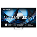 Hisense 65 Inch U6S ULED Mini-LED 144Hz 4K TV 65U6SAU, Front View