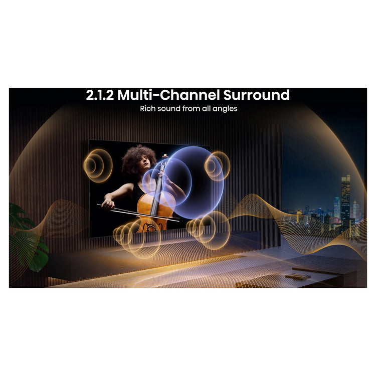 Hisense 65 Inch U7S ULED Mini-LED 165Hz 4K Smart TV 65U7SAU, Multi Surround Feature