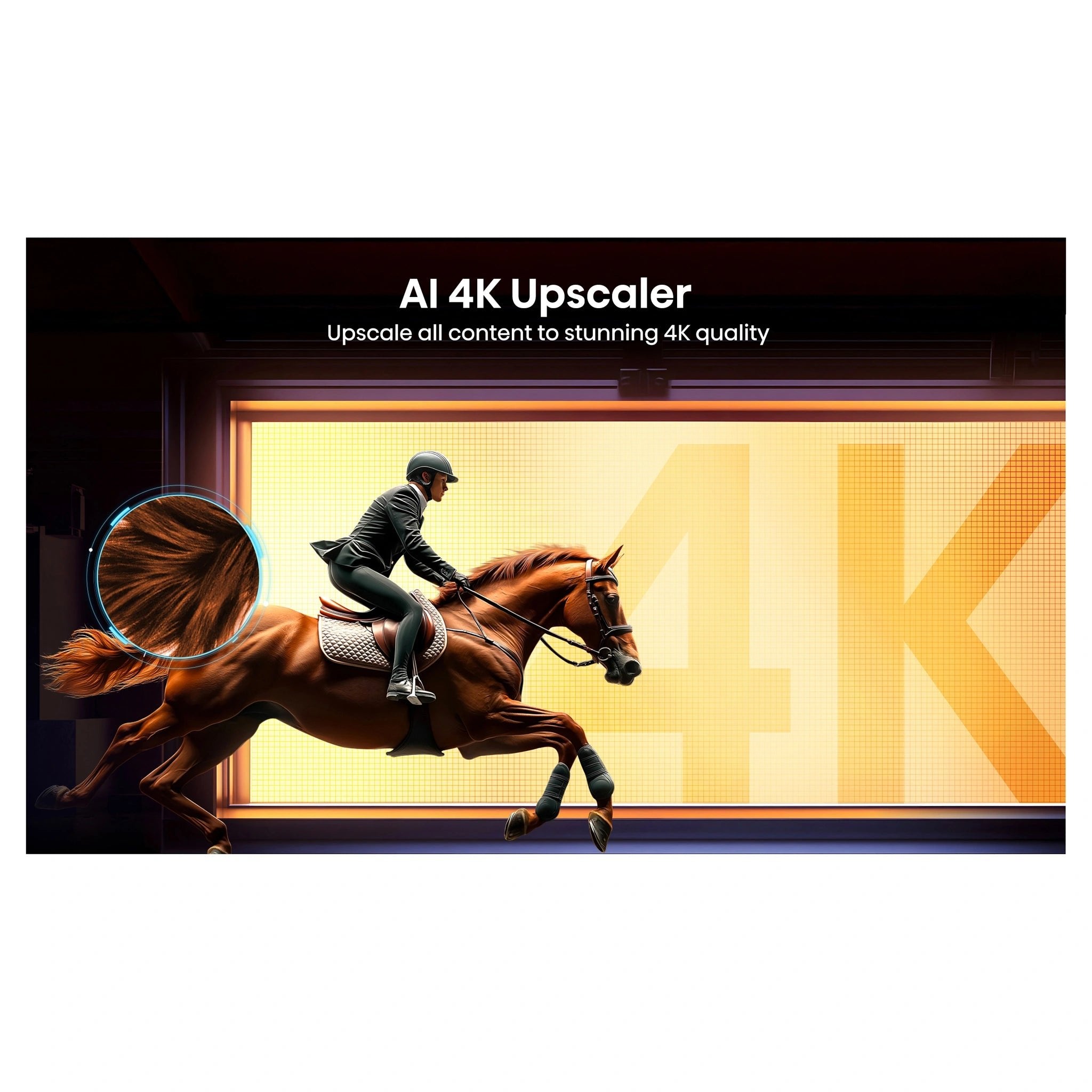 Hisense 75-Inch Q6SAU Hi-QLED 4K Smart Television 75Q6SAU, Features View