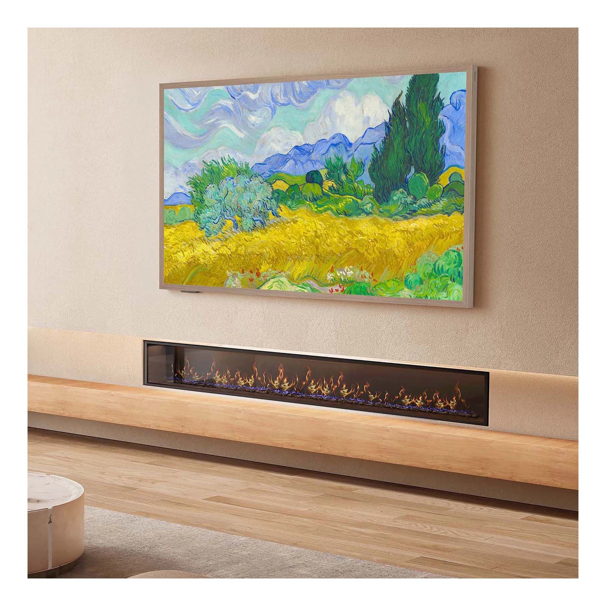 Hisense 75 Inch S7QAU Canvas 4K QLED Smart TV 75S7QAU, Side View