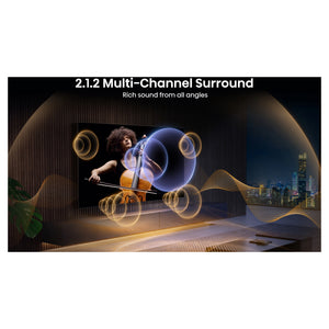 Hisense 75Inch U7S ULED Mini-LED 165Hz 4K Smart TV 75U7SAU, Multi Channel Surround Feature