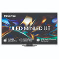 Hisense 85 Inch U85 ULED MiniLED 4K Smart AI Television 85U85AU, Front View
