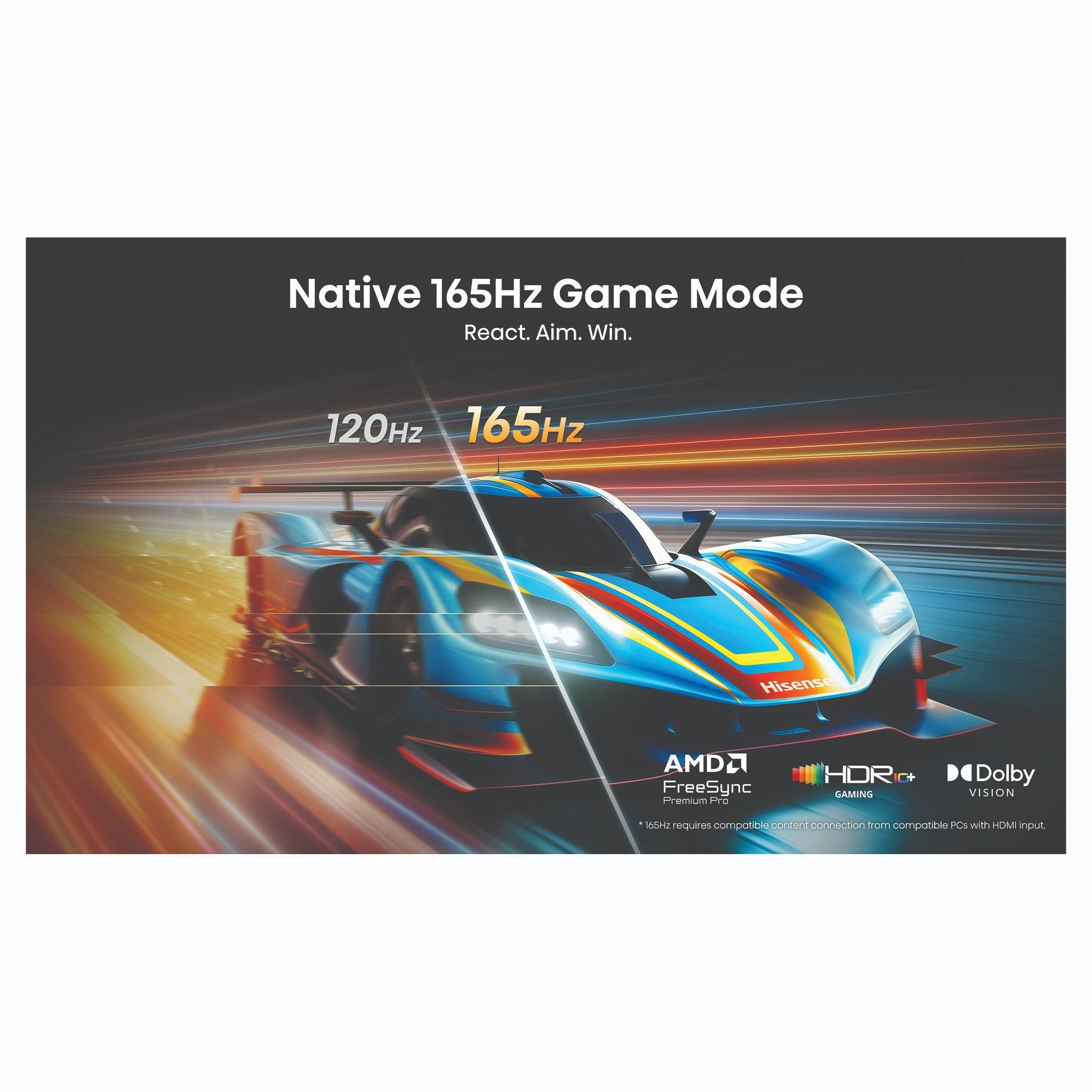 Hisense 85 Inch U85 ULED MiniLED 4K Smart AI Television 85U85AU, Game Mode Feature