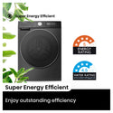 Hisense HCF7S1014BX 10kg/6kg Series 7 Charcoal Black Washer Dryer Combo
